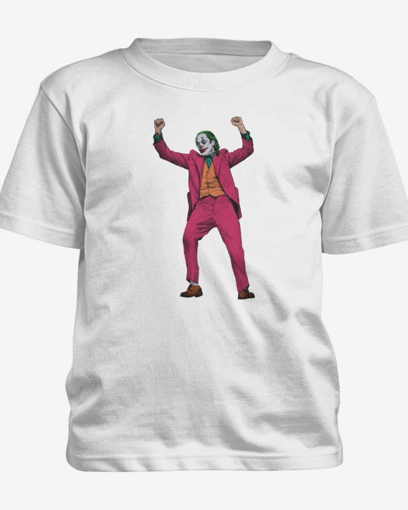 Polera de niño Blanco de jokerazo
