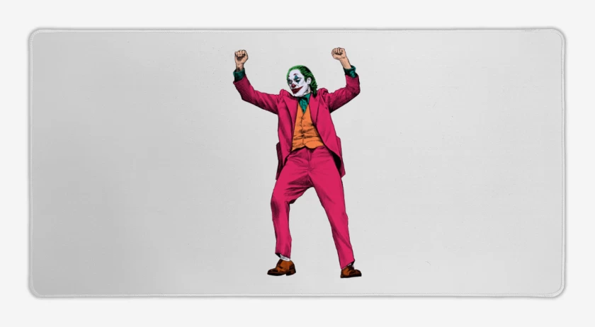 Mouse pad Gamer Blanco de jokerazo