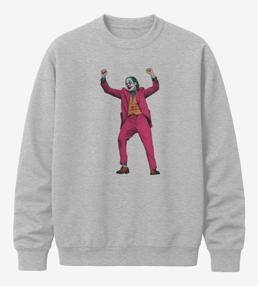 Poleron polo Gris Melange de jokerazo