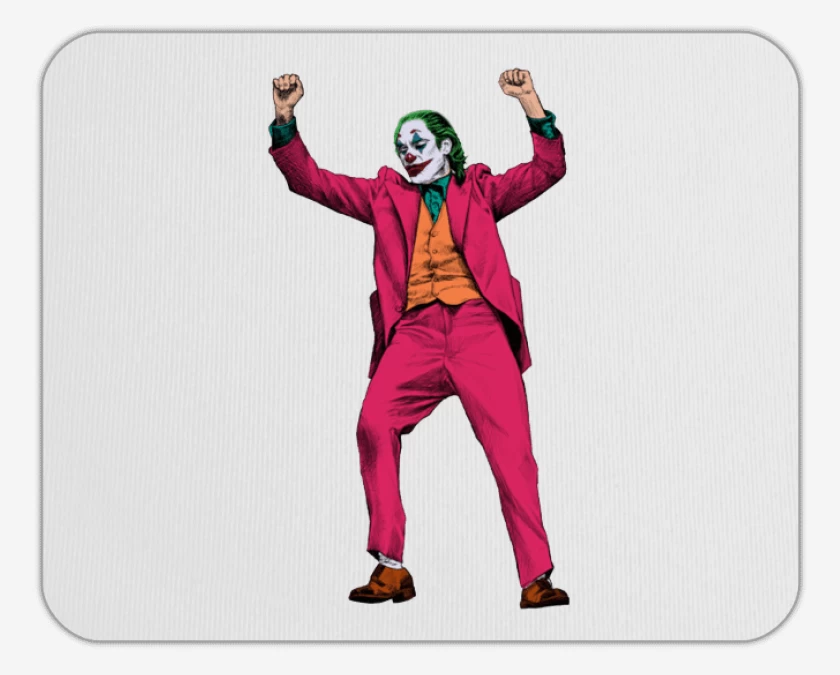 Mousepad Blanco de jokerazo
