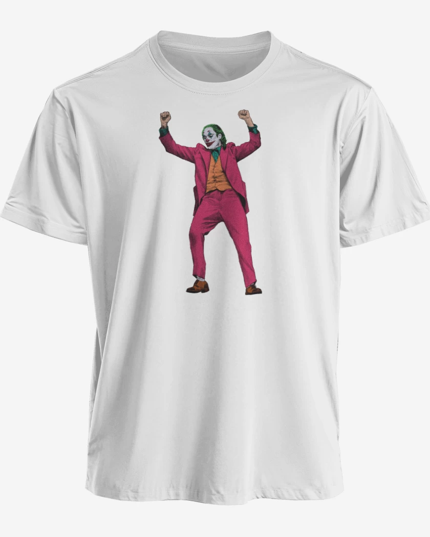 Polera premium Blanco de jokerazo