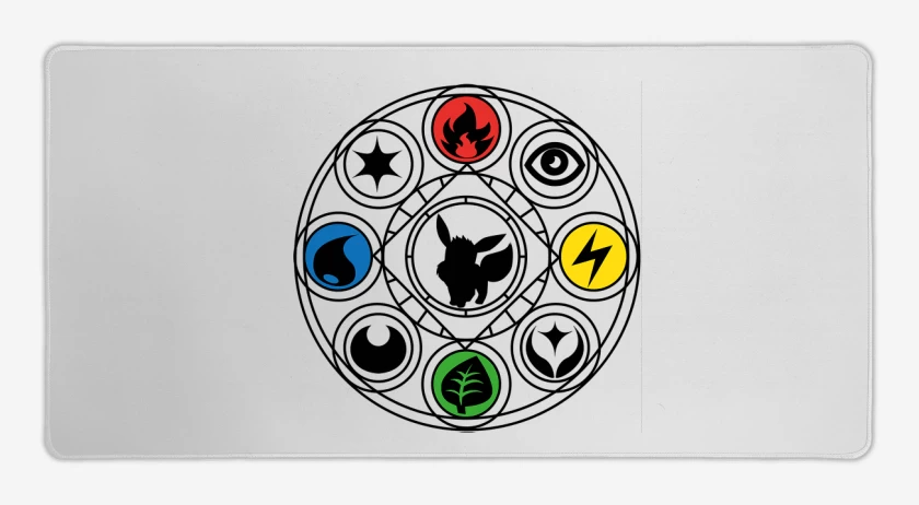 Mouse pad Gamer Blanco de Eevolution 