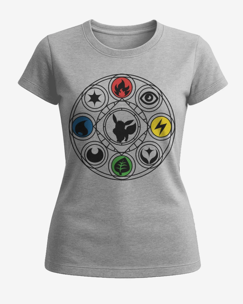 Polera de Mujer Gris Melange de Eevolution 