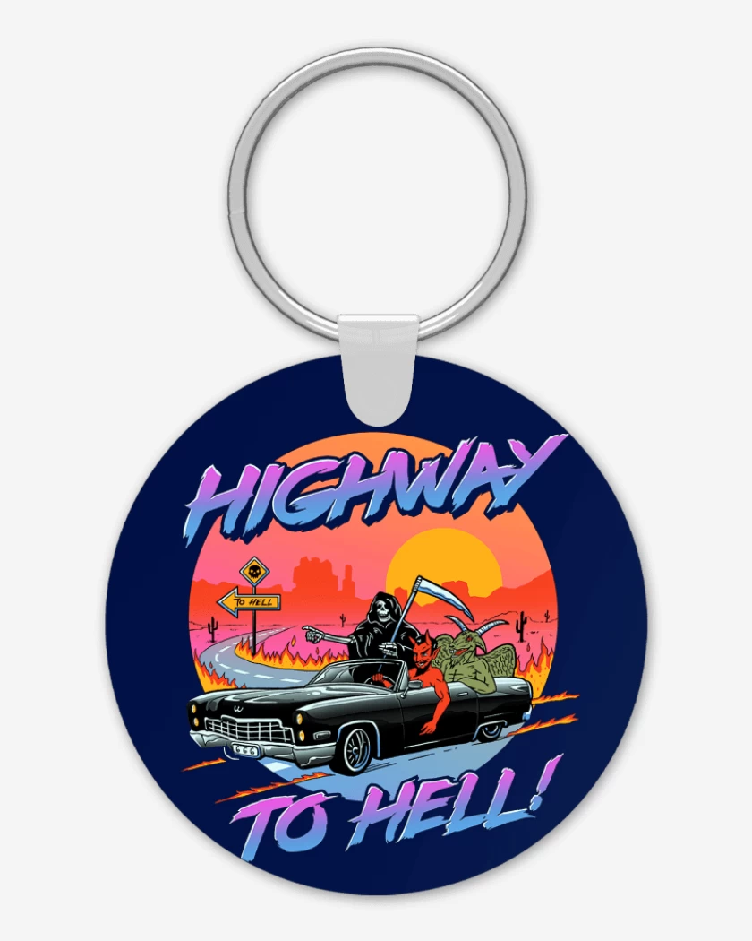 Llavero Highway to hell