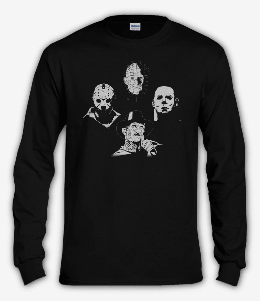 Polera manga larga Negro de Malulos rhapsody