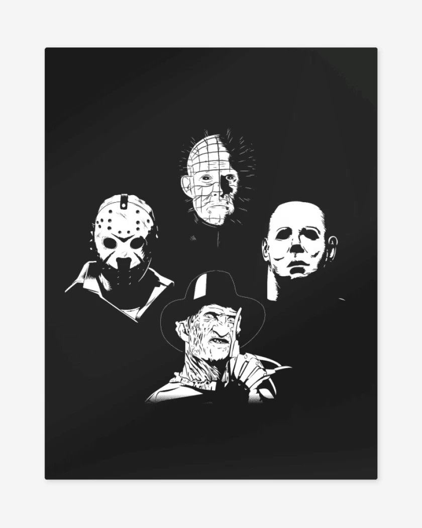 Print metalico Negro de Malulos rhapsody