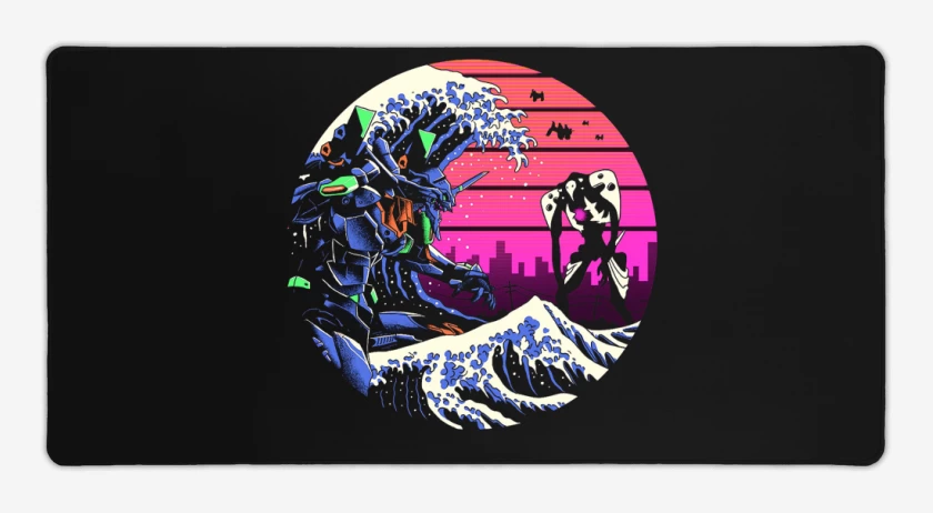 Mouse pad Gamer Negro de Evart