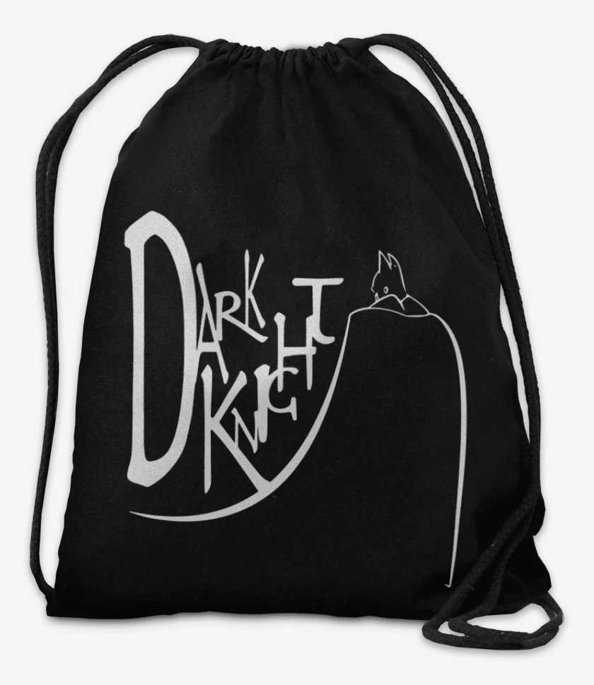 Mochila Negro de Dark Knight