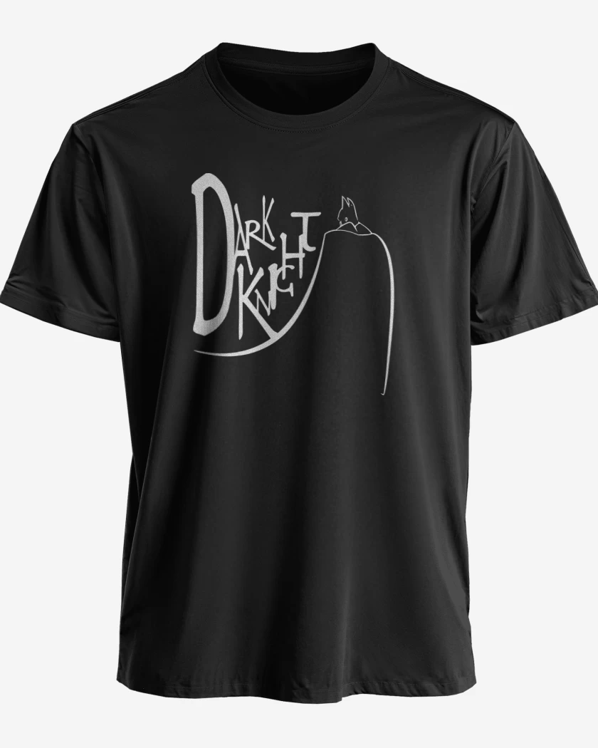 Polera premium Negro de Dark Knight