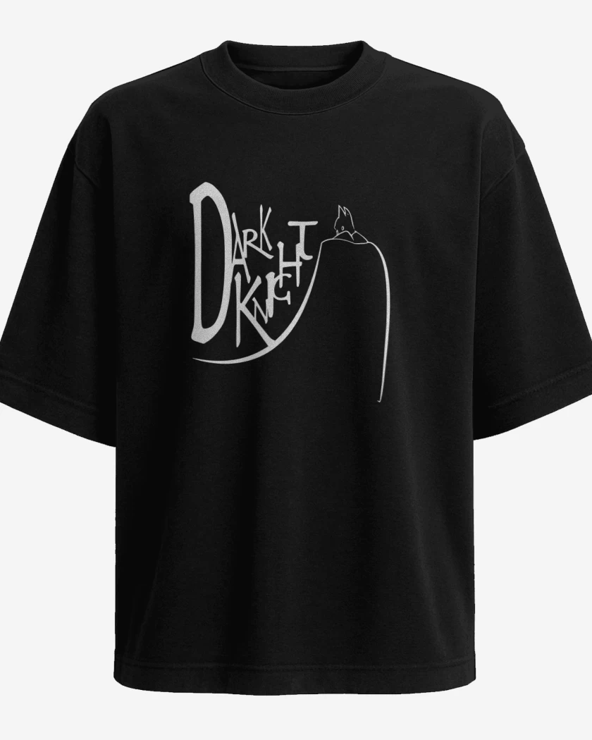 Polera Oversize Dark Knight