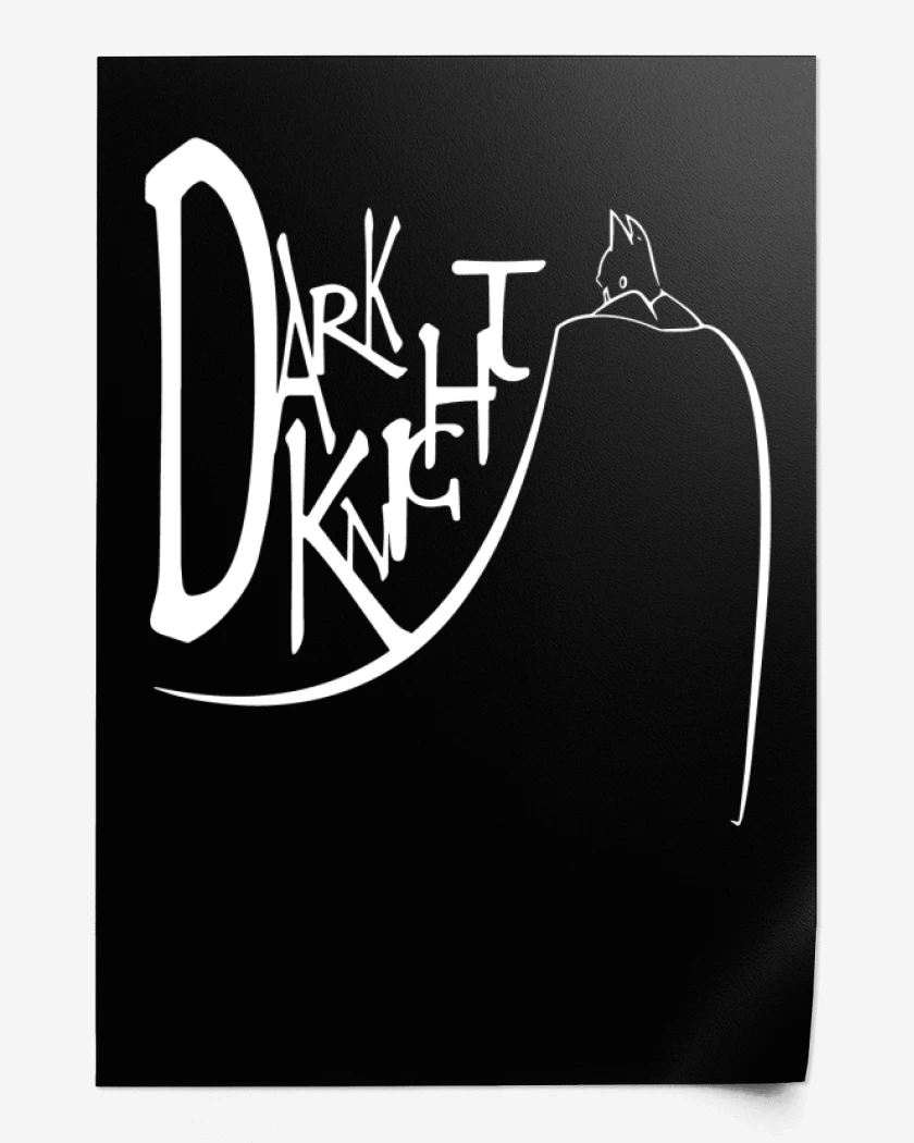 Print Dark Knight