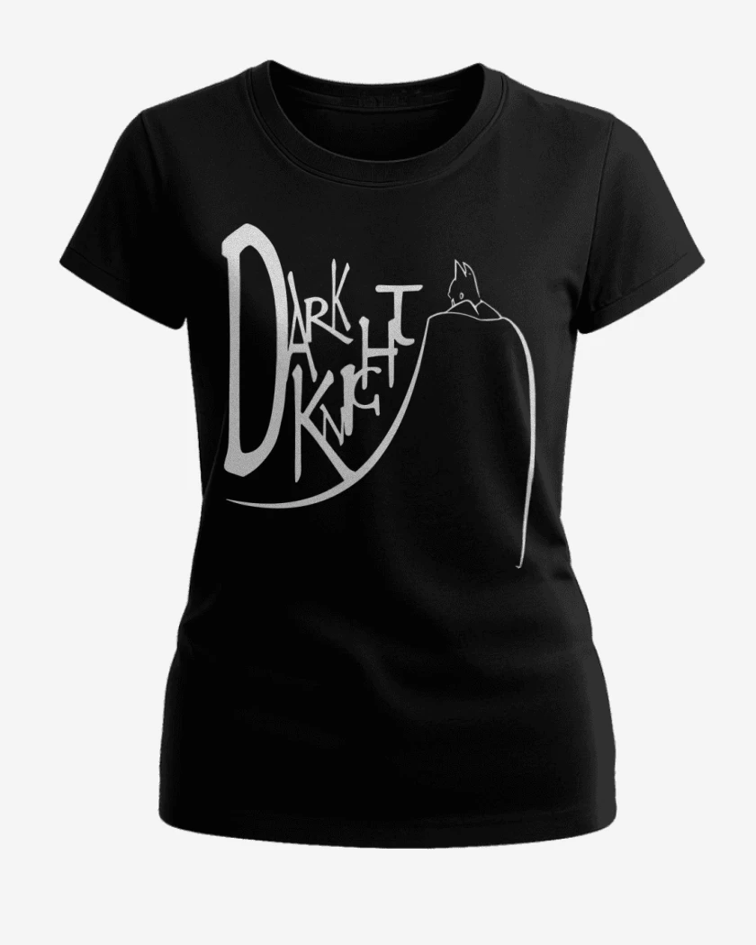 Polera de Mujer Negro de Dark Knight