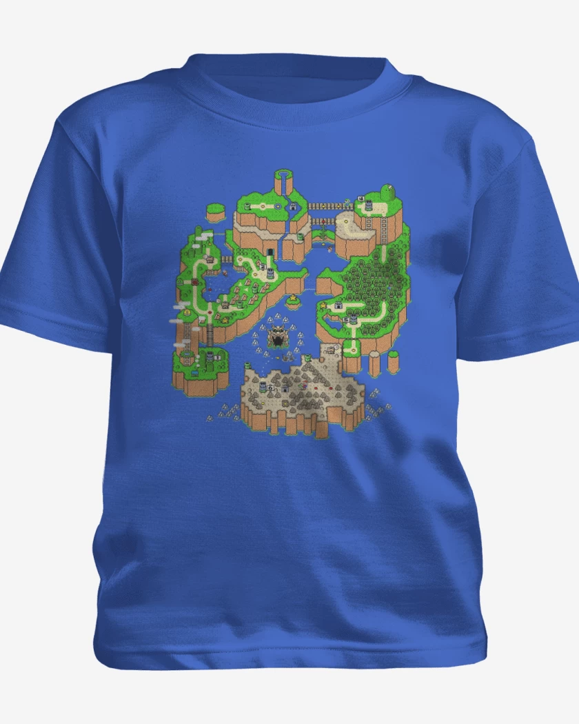 Polera de niño Azul Rey de Land Map
