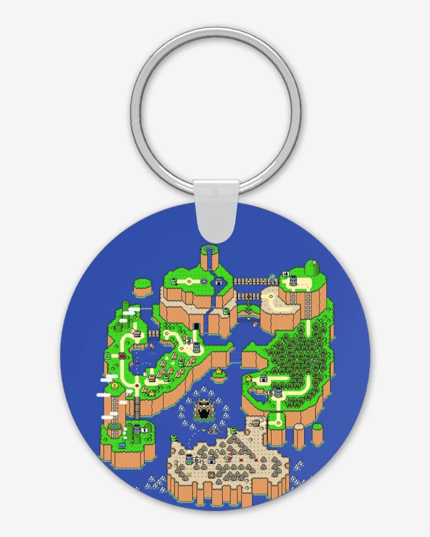 Llavero Azul Rey de Land Map