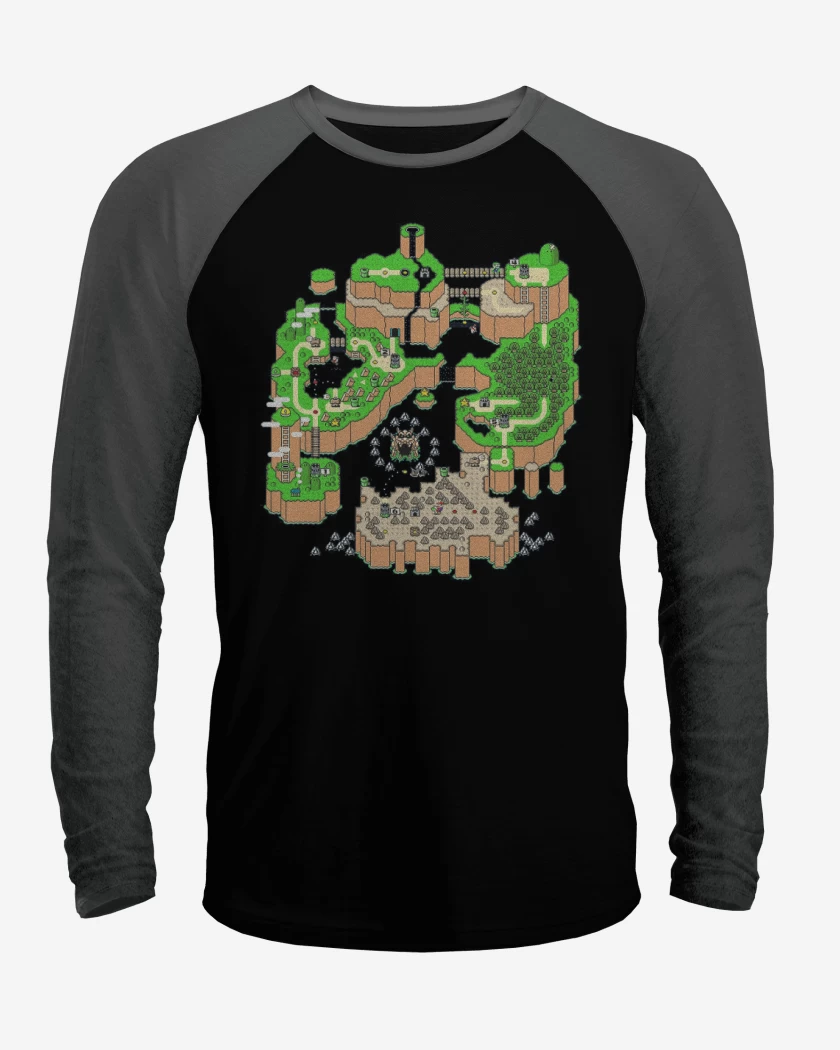 Polera Raglan Land Map