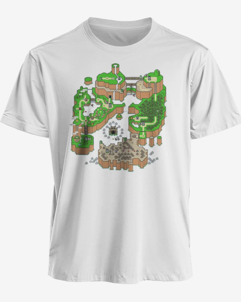 Polera premium Blanco de Land Map