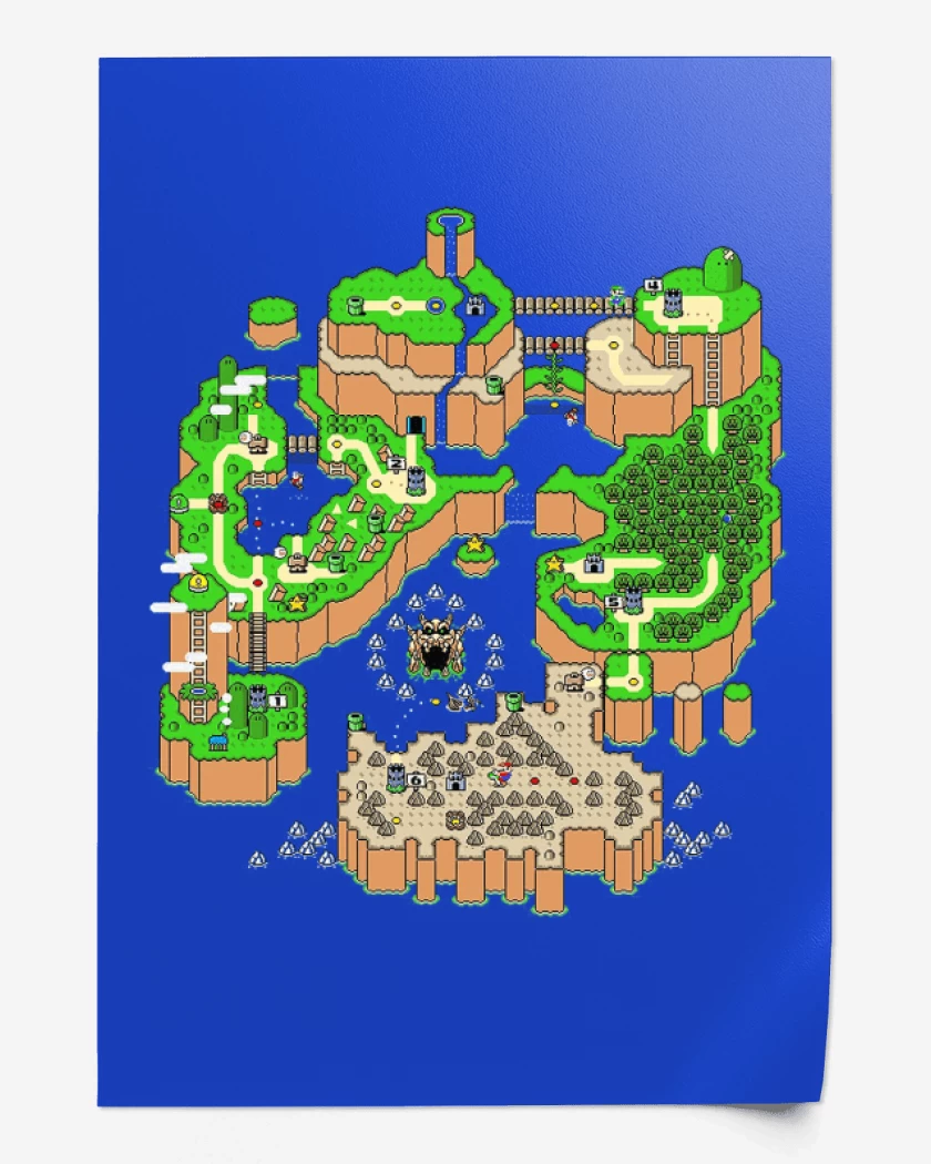 Print Land Map
