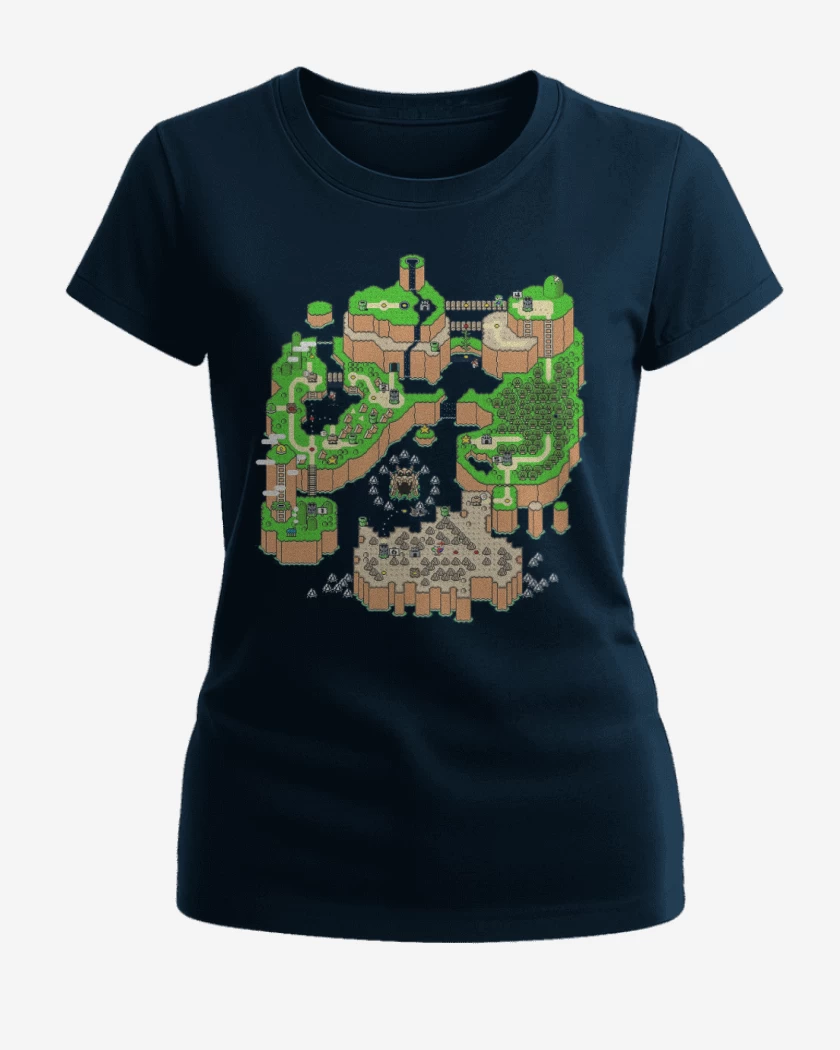 Polera de Mujer Azul Marino de Land Map