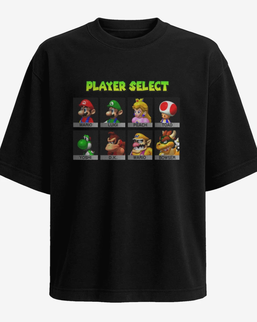 Polera Oversize Player select