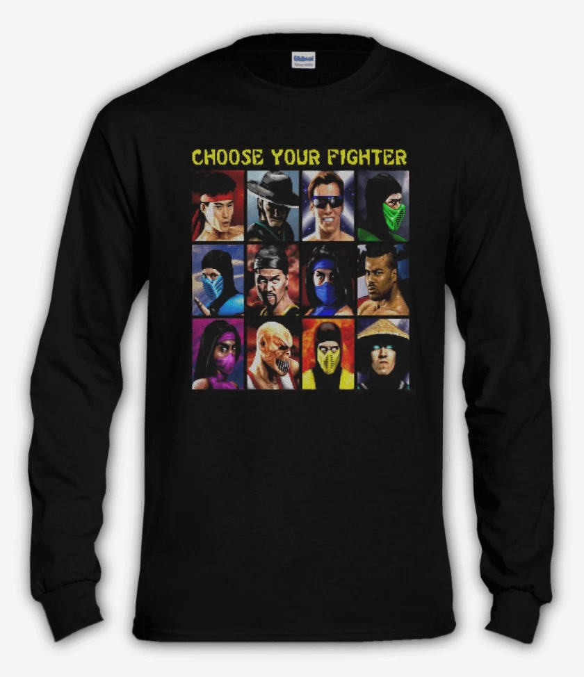 Polera manga larga Negro de Choose...