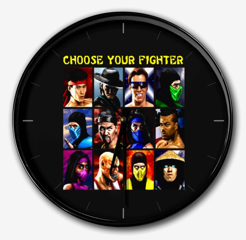 Reloj Negro de Choose...