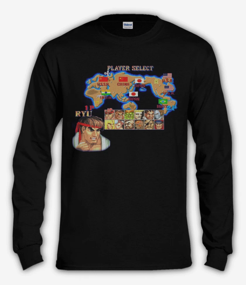 Polera manga larga Negro de Choose...2