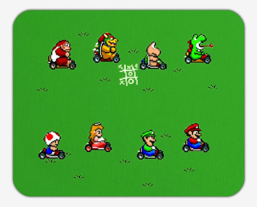 Mousepad Kart game