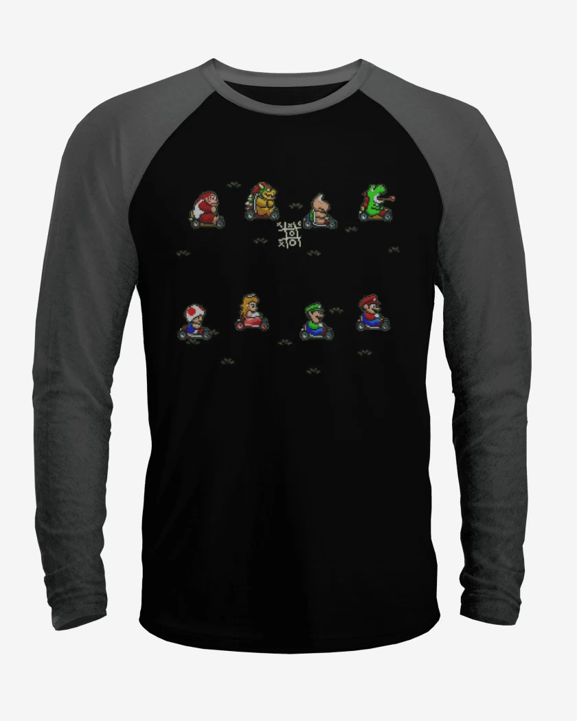 Polera Raglan Kart game