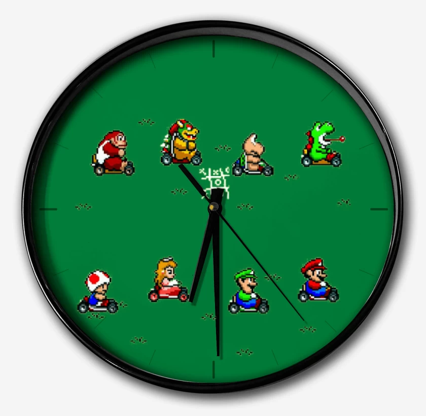 Reloj Verde jade de Kart game