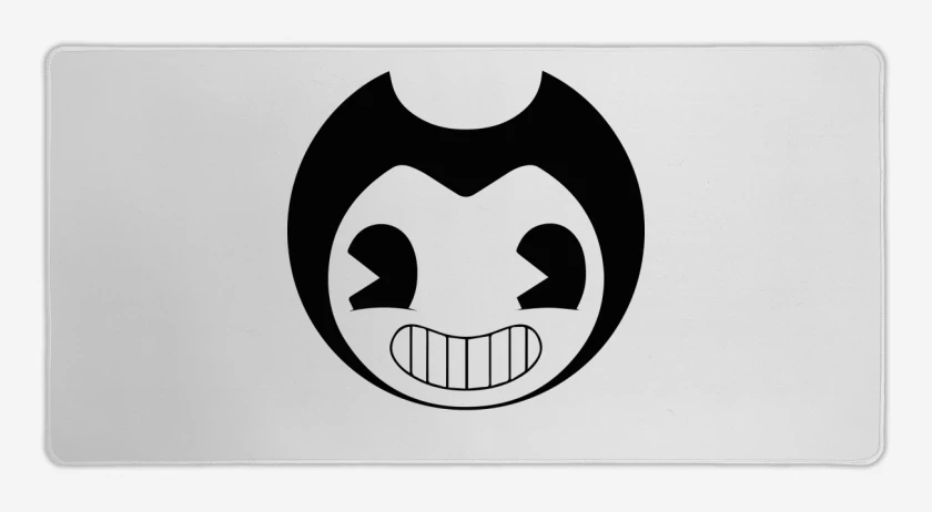 Mouse pad Gamer Blanco de Bendy