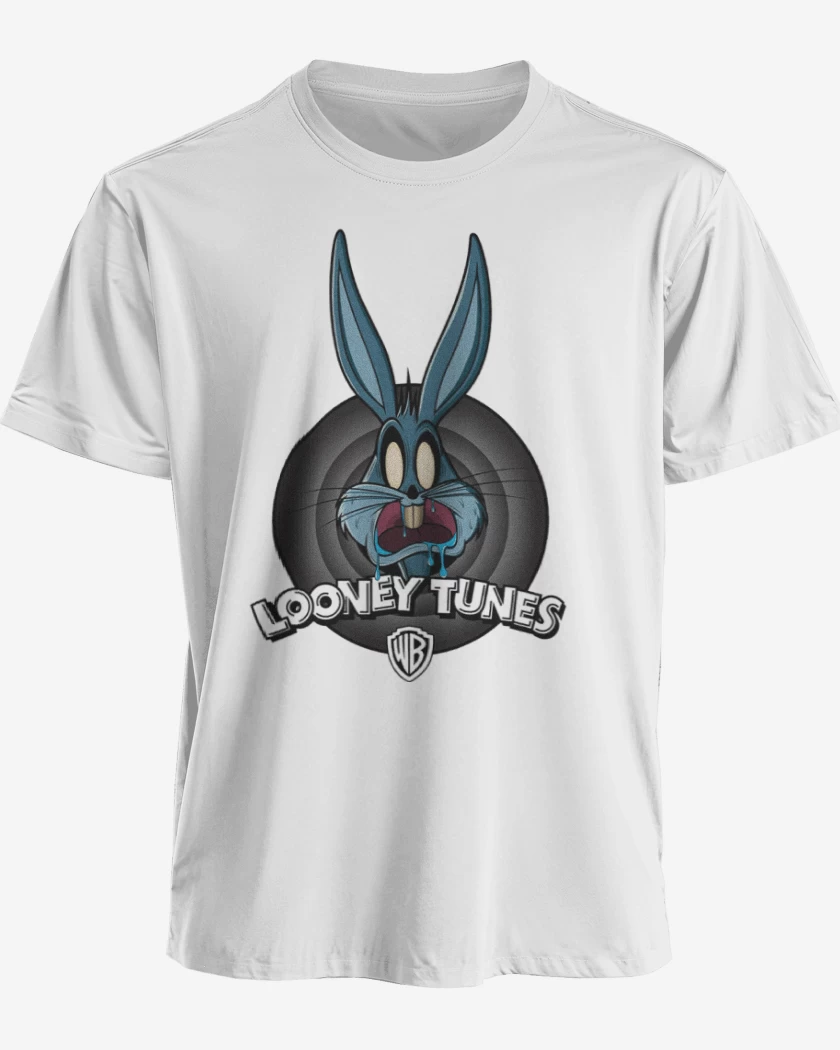 Polera premium Blanco de Zombie tunes 1
