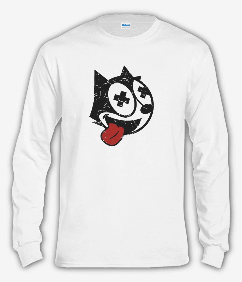 Polera manga larga Blanco de Felix
