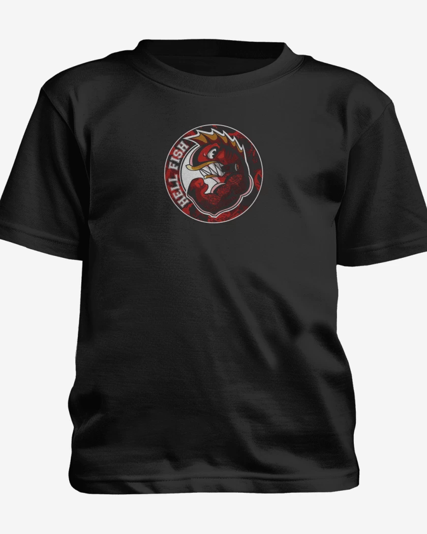 Polera de niño Peces del infierno pecho