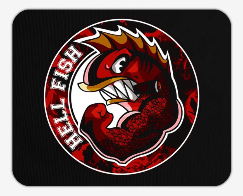 Mousepad Peces del infierno pecho