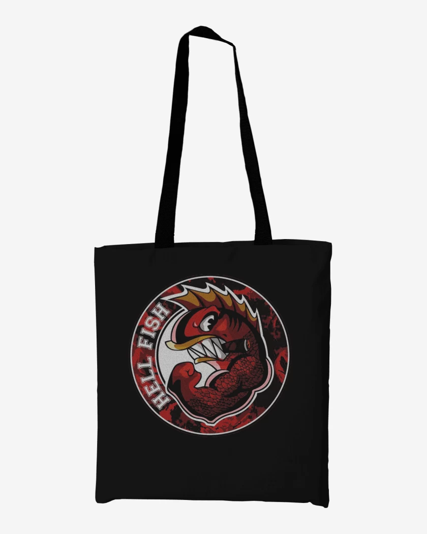 Totebag Peces del infierno pecho