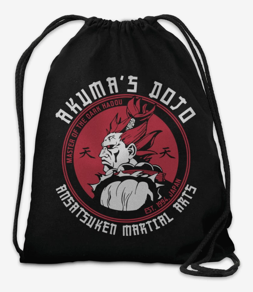 Mochila Negro de Akumas dojo