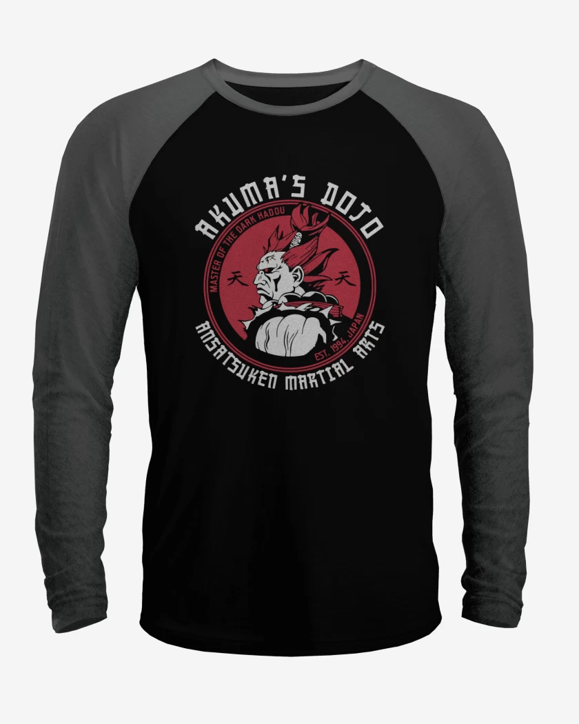 Polera Raglan Akumas dojo