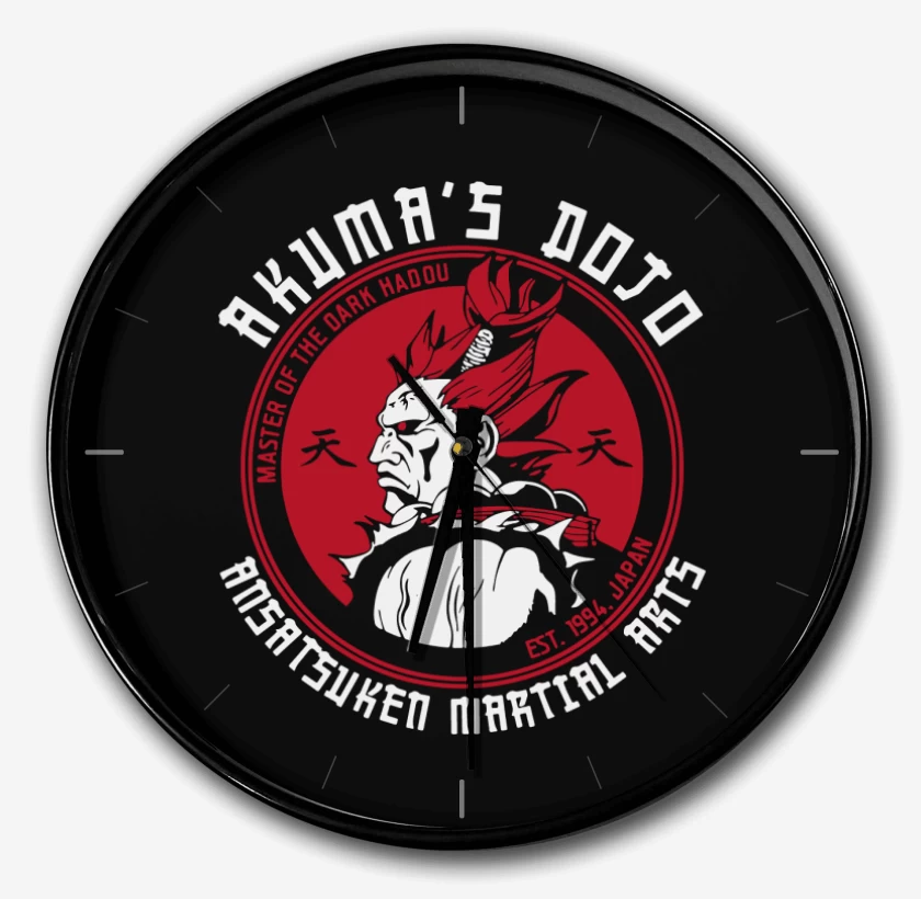Reloj Negro de Akumas dojo