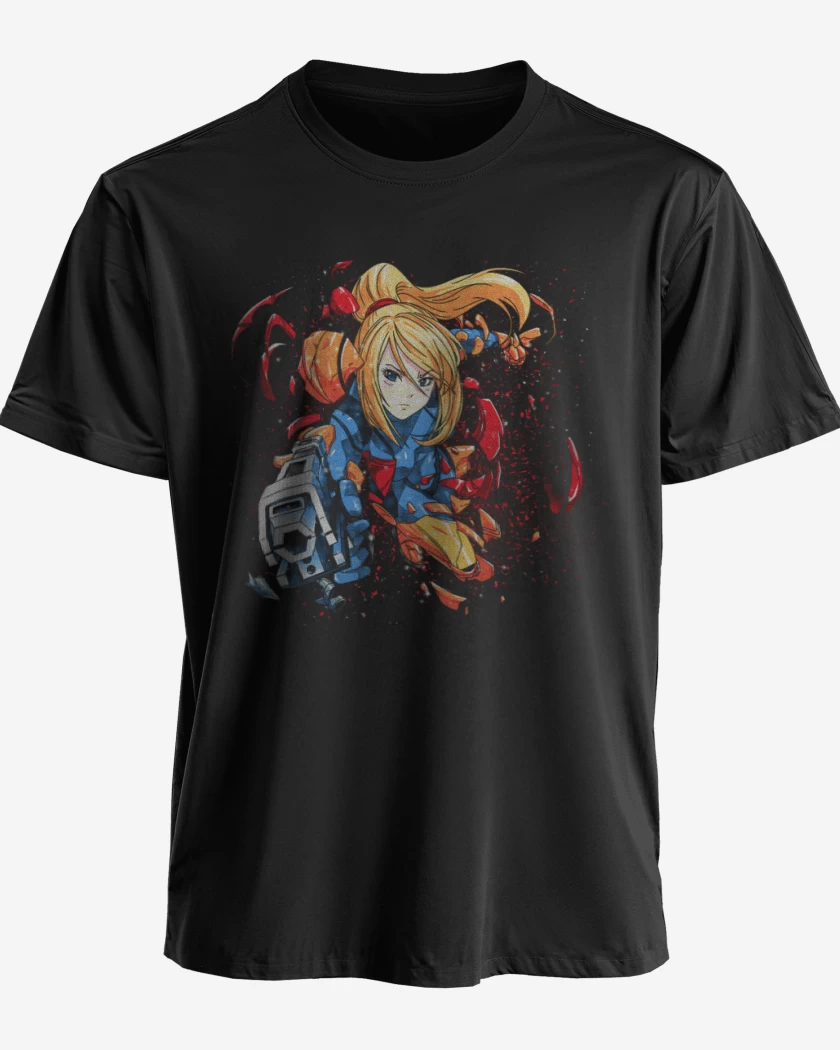 Polera Negro de Samus 3