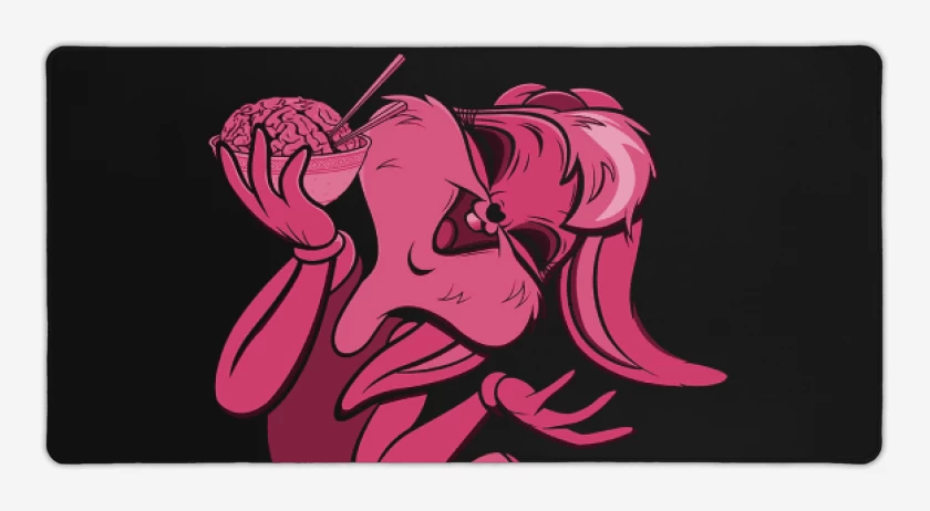 Mouse pad Gamer Negro de Zombie tunes 3