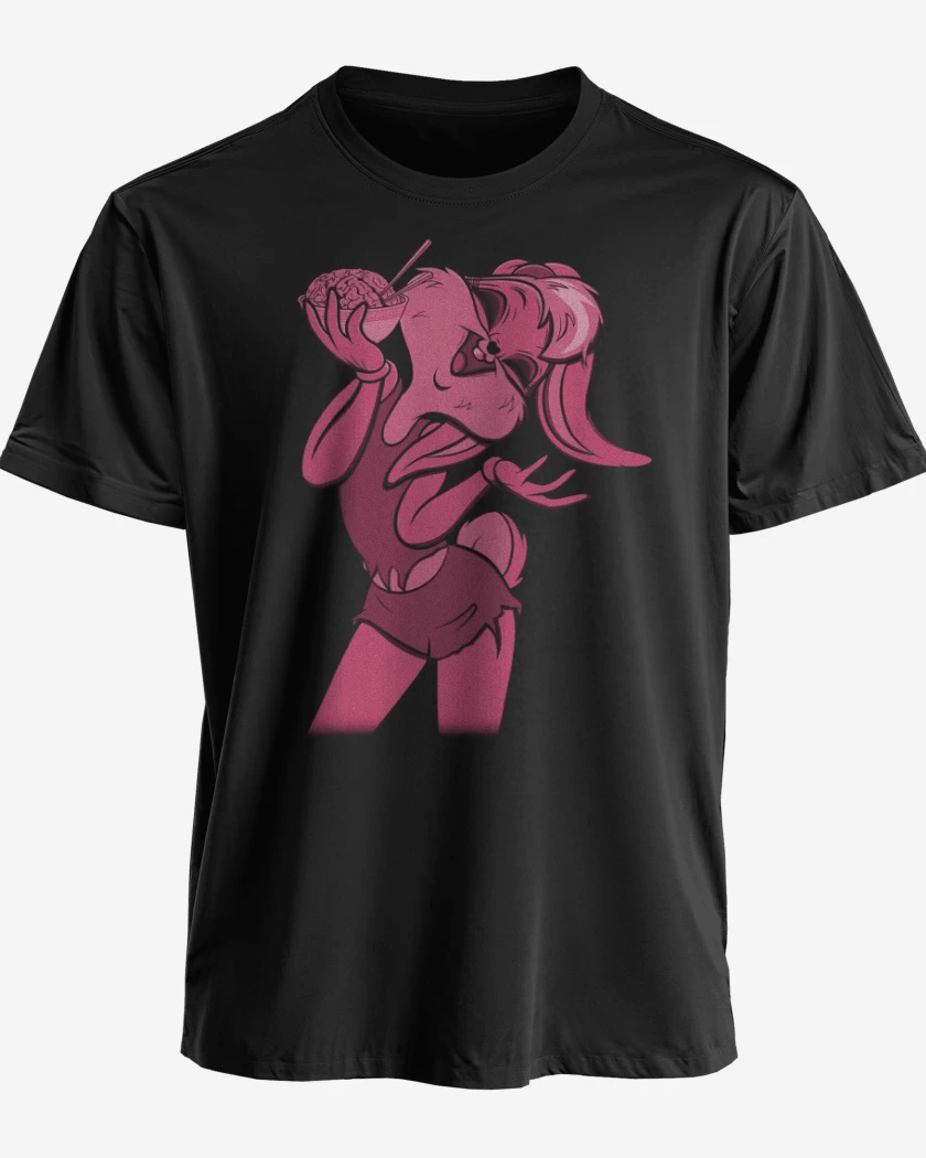 Polera premium Negro de Zombie tunes 3
