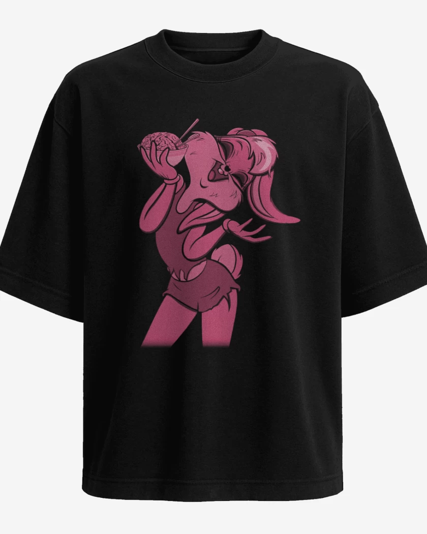 Polera Oversize Zombie tunes 3