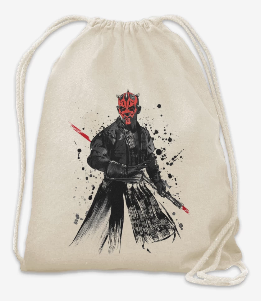 Mochila Blanco de Darth Maul el pulento