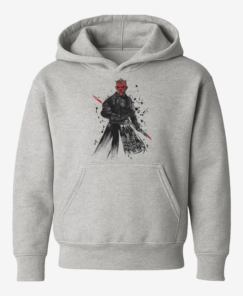 Poleron de niño Gris Melange de Darth Maul el pulento