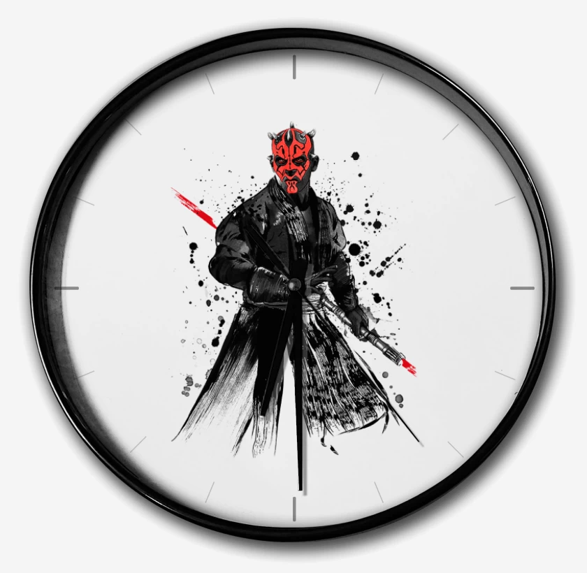 Reloj Blanco de Darth Maul el pulento