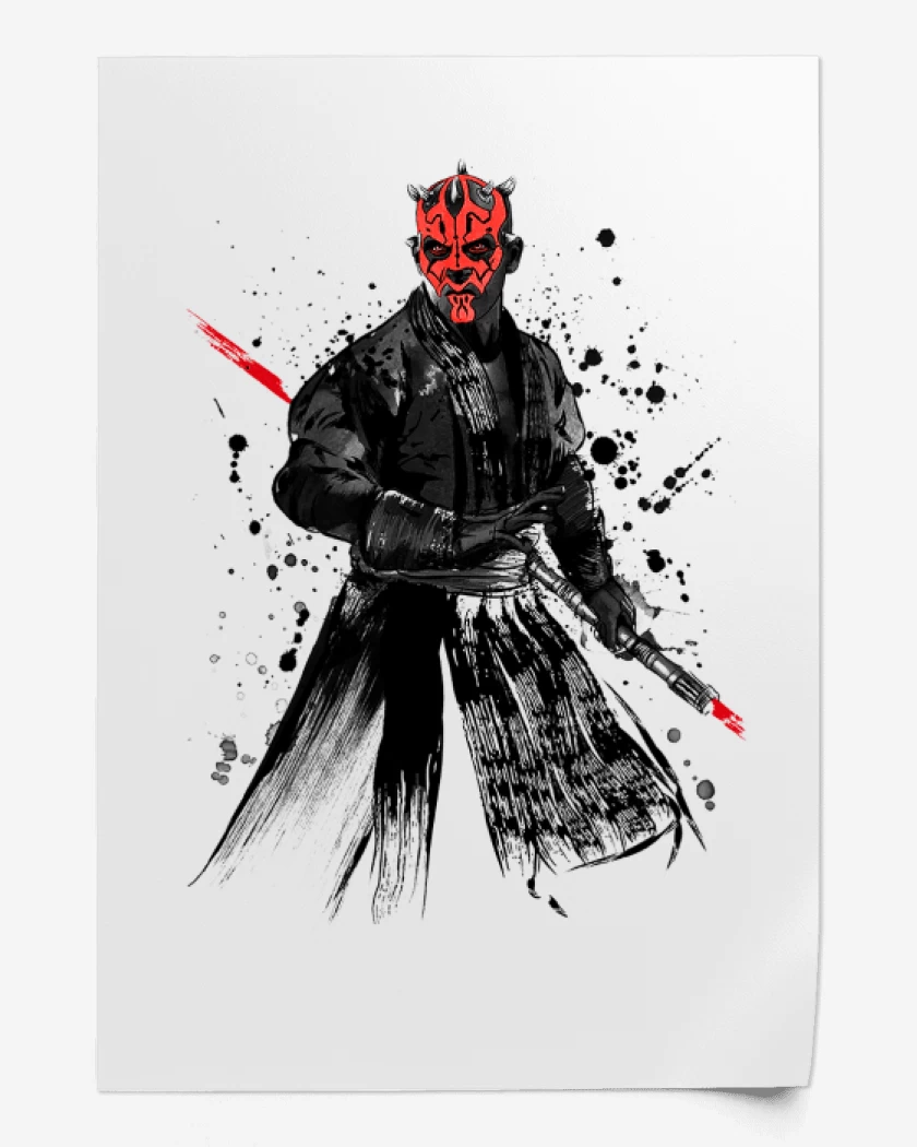 Print Darth Maul el pulento