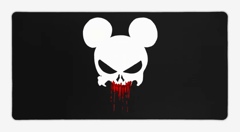 Mouse pad Gamer Negro de Mickey punisher