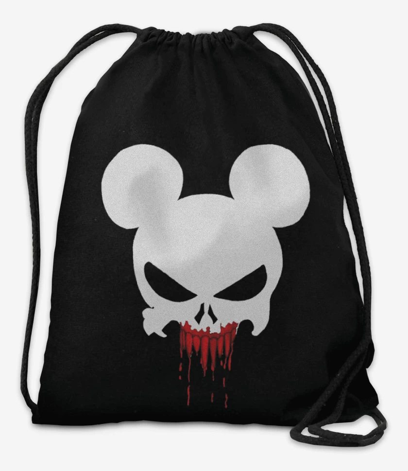Mochila Negro de Mickey punisher