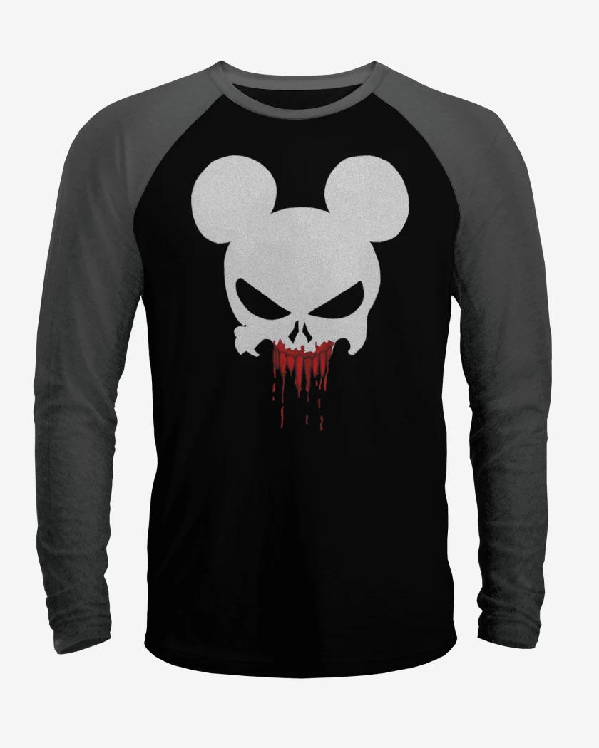 Polera Raglan Mickey punisher