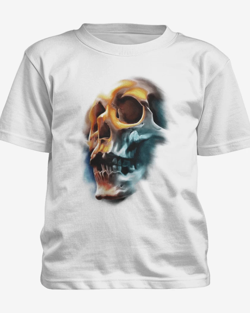 Polera de niño Blanco de Calaca colors